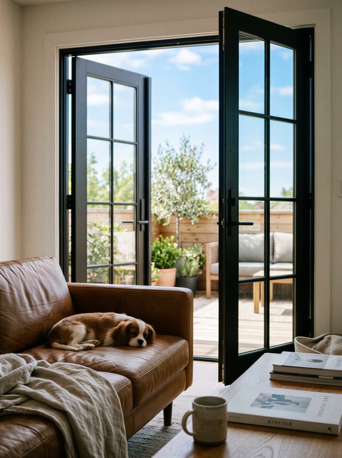 French Door — Hinged — In-swing or Out-swing